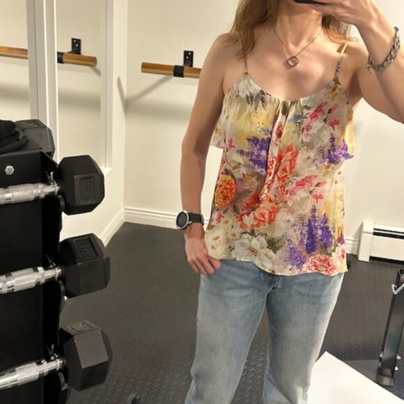 Haute Hippie Silk Tank, size XS - Picture 4 of 10